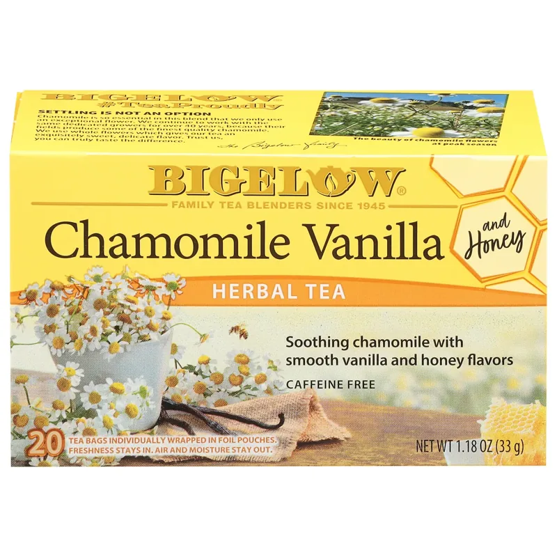 Bigelow Tea Chamomile Vanilla Honey Herbal Tea