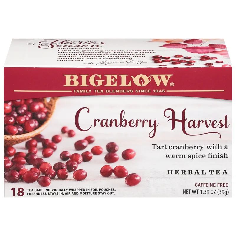 Bigelow Tea Cranberry Harvest Herbal Tea