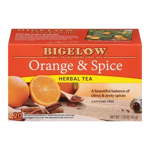 Bigelow Tea Orange and Spice Herbal Tea