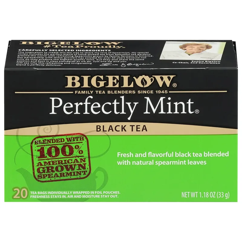 Bigelow Tea Perfectly Mint Black Tea