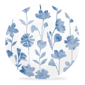 Corelle Botanical Stripes 8.5" Salad Plate, Floral