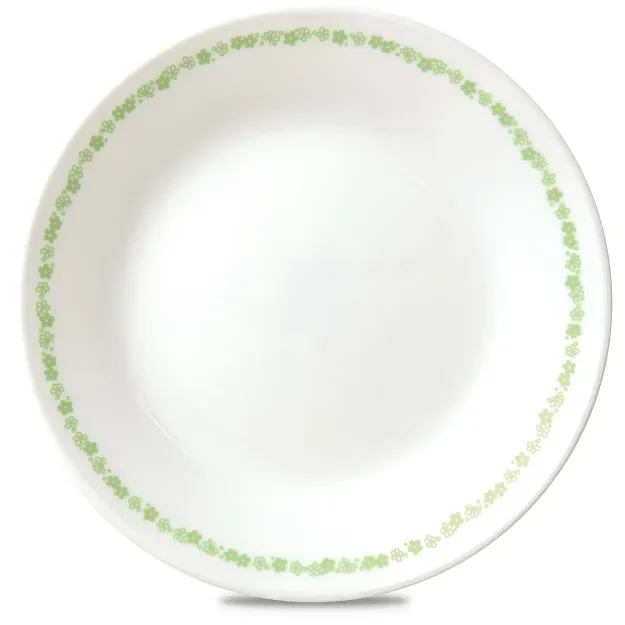 Corelle Spring Blossom Green 6.75" Appetizer Plate