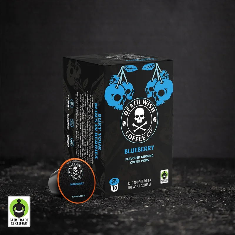 Death Wish Coffee Blueberry Single-Serve Pods