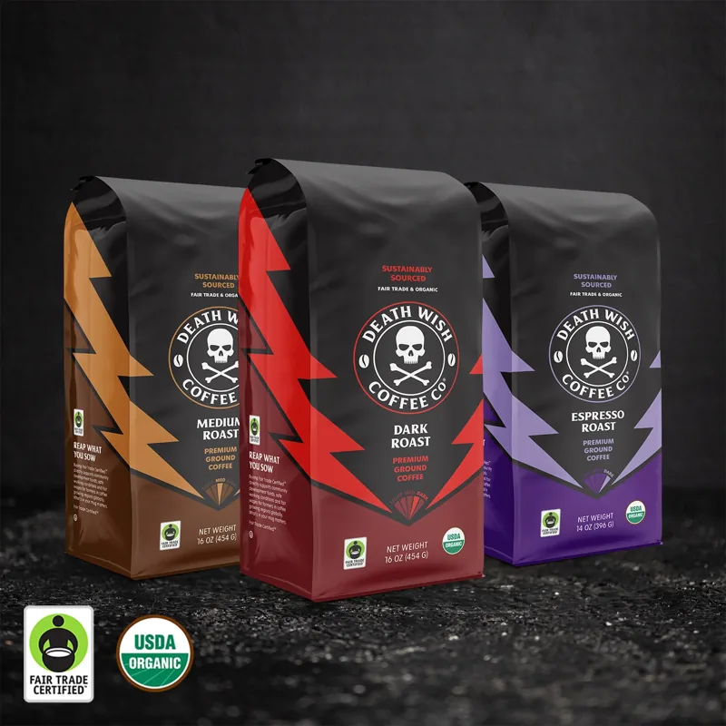 Death Wish Coffee Triple Threat Coffee Bundle