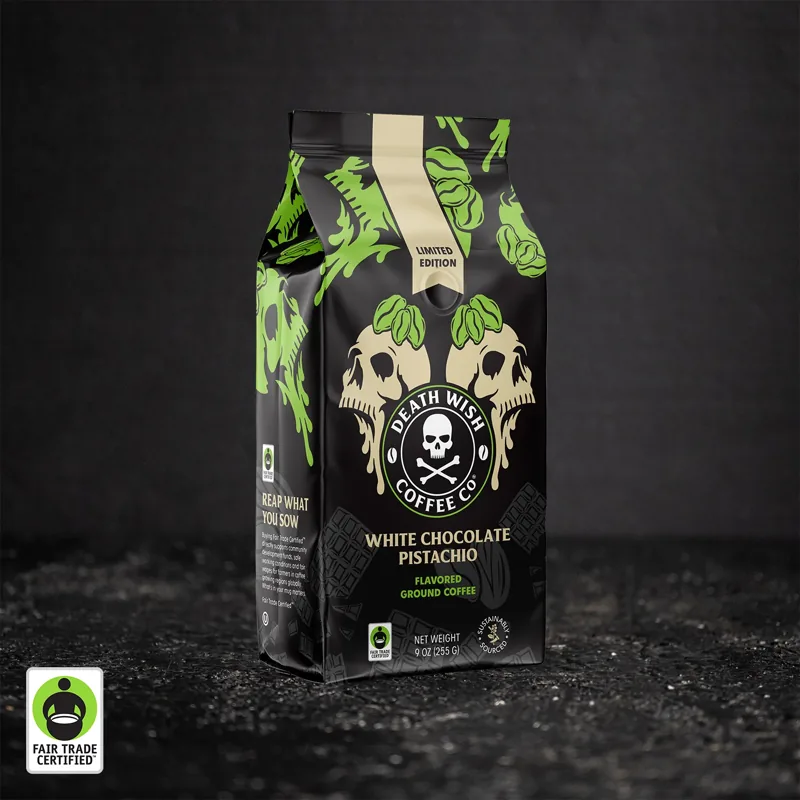Death Wish Coffee White Chocolate Pistachio Coffee