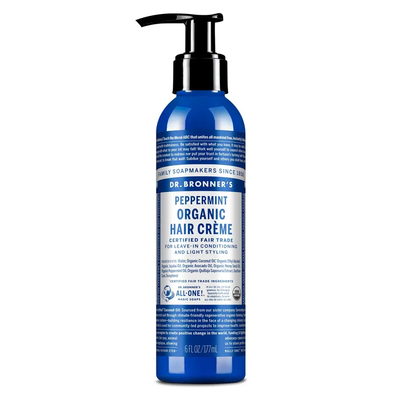 Dr. Bronner's Peppermint - Organic Hair Creme