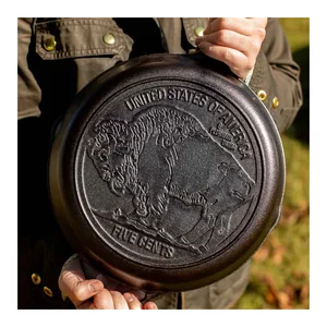 Lodge Buffalo Nickel Skillet