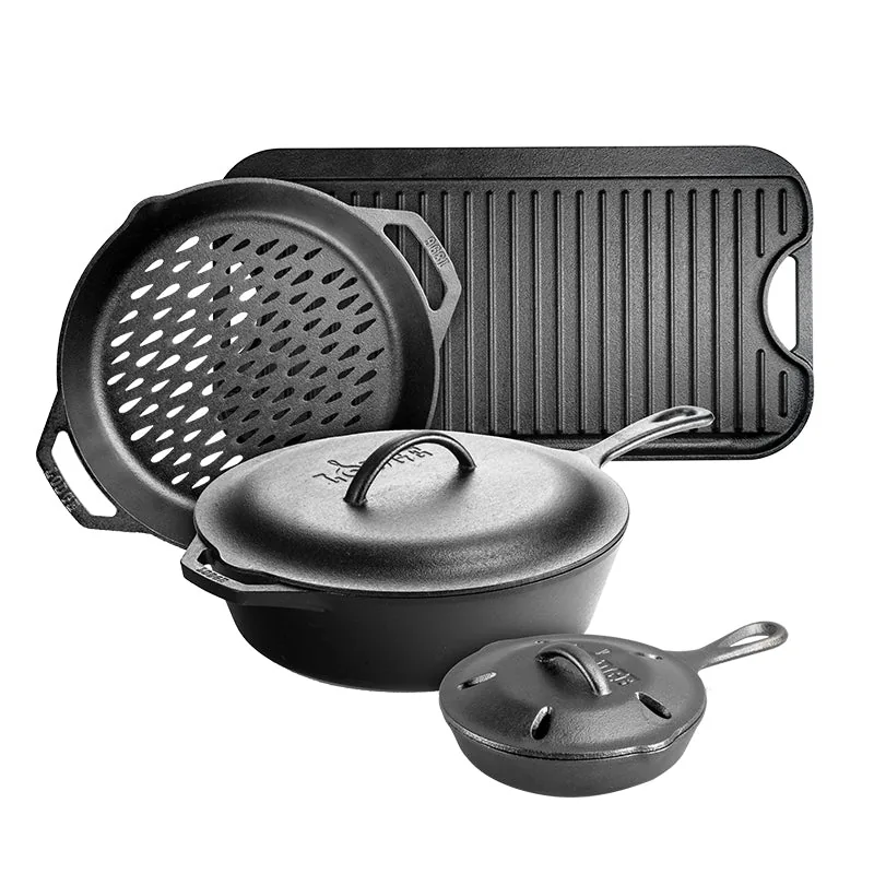 Lodge Outdoor Cast Iron Set