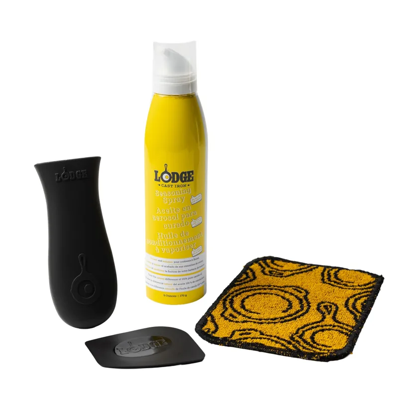 Lodge Seasoned Cast Iron Care Kit