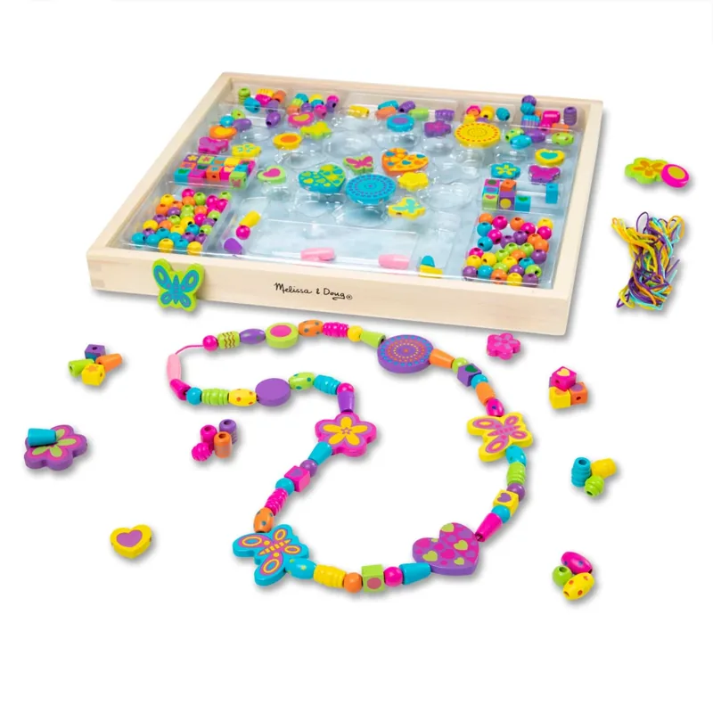 Melissa & Doug Created by Me! Bead Bouquet Wooden Bead Kit