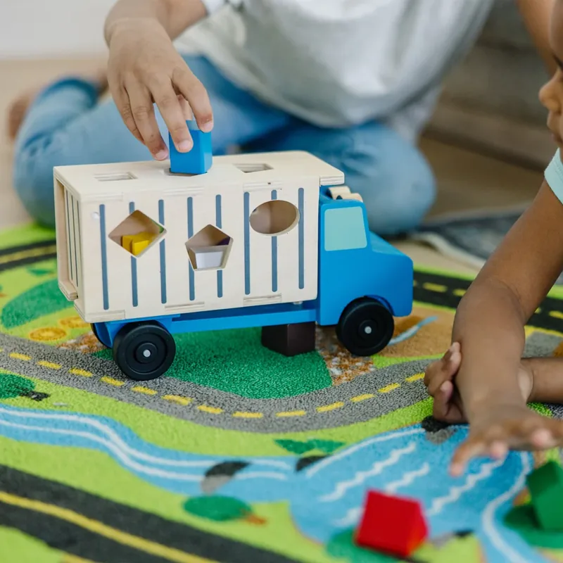 Melissa & Doug Shape-Sorting Dump Truck