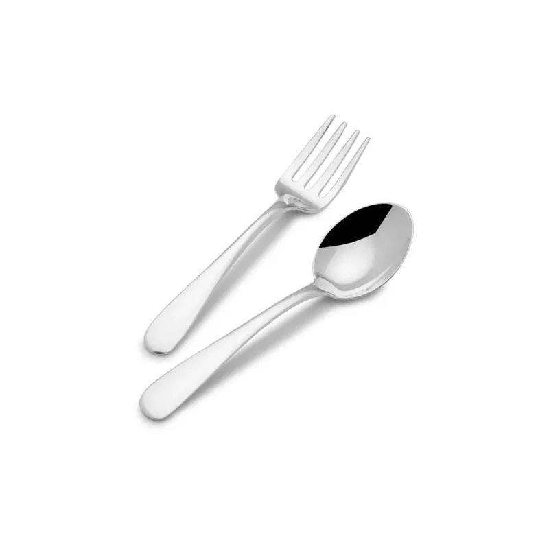 Mikasa Baby Sterling Silver 2 Piece Feeding Set