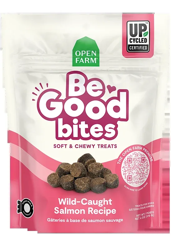 Open Farm Be Good Bites Wild-Caught Salmon Recipe Treats