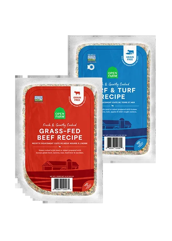Open Farm Beef & Surf and Turf Freshly Crafted Variety Pack