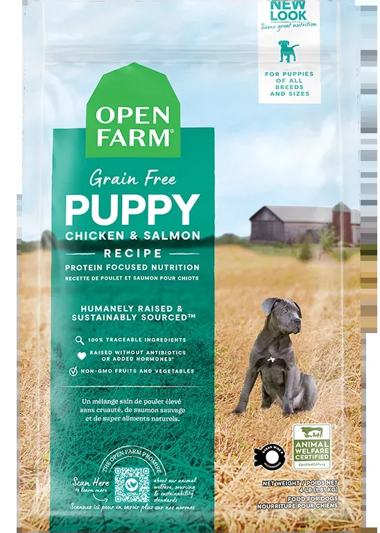 Open Farm Chicken & Salmon Grain-Free Puppy Kibble