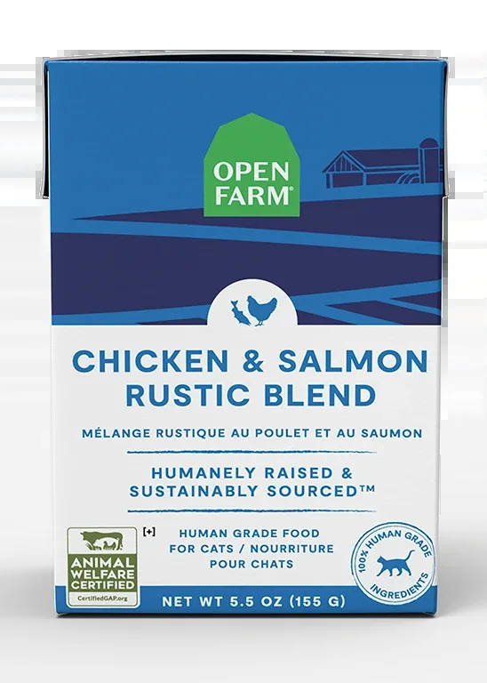 Open Farm Chicken & Salmon Rustic Blend Wet Cat Food