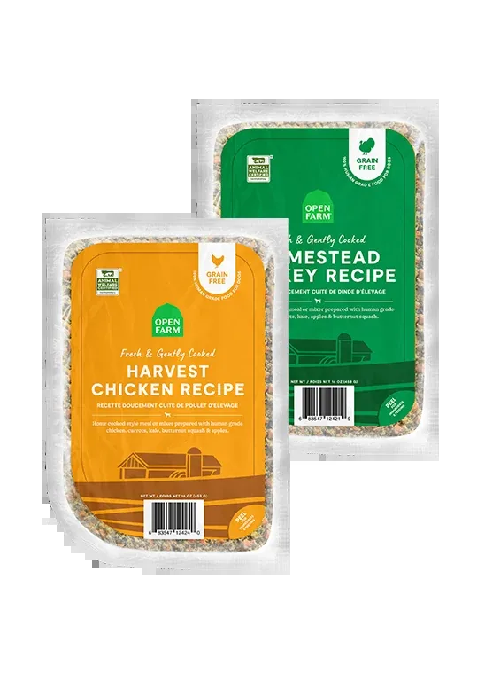Open Farm Chicken & Turkey Freshly Crafted Variety Pack