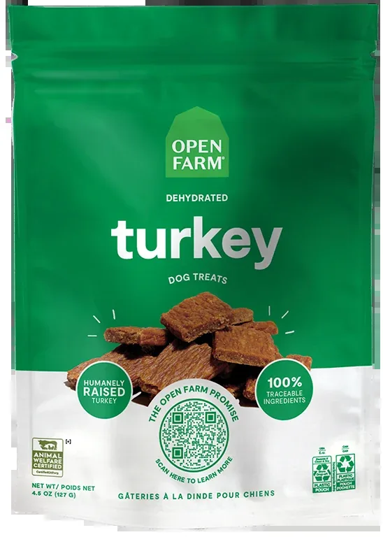 Open Farm Dehydrated Turkey Treats