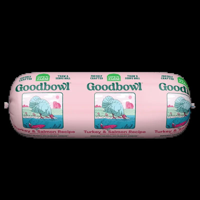 Open Farm Goodbowl Turkey & Salmon Freshly Crafted Roll for Dogs