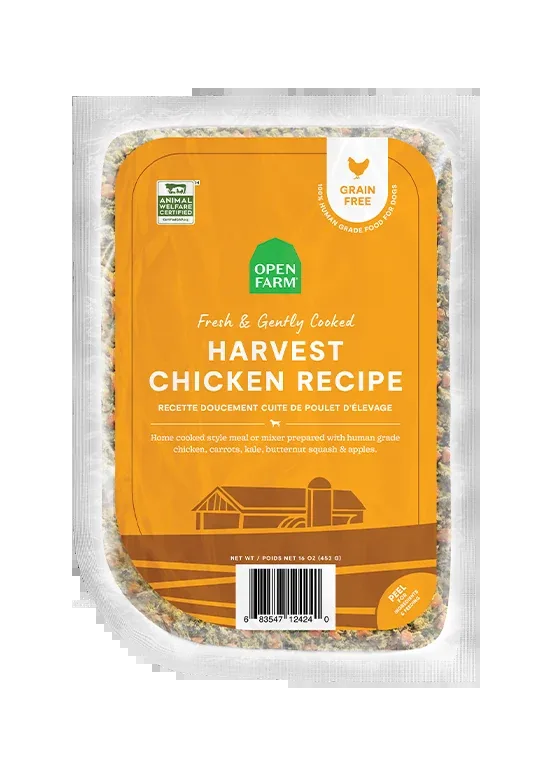 Open Farm Harvest Chicken Grain-Free Freshly Crafted Dog Food