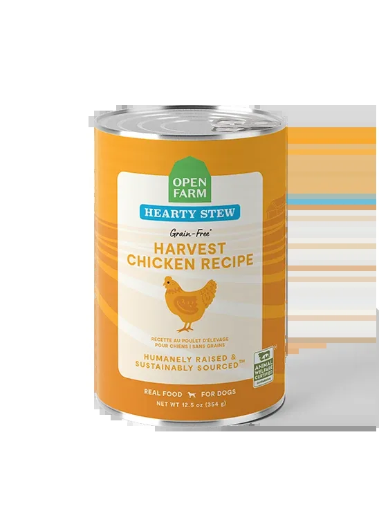 Open Farm Harvest Chicken Hearty Stew Wet Dog Food