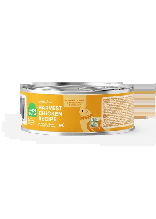 Open Farm Harvest Chicken Morsels in Gravy for Cats