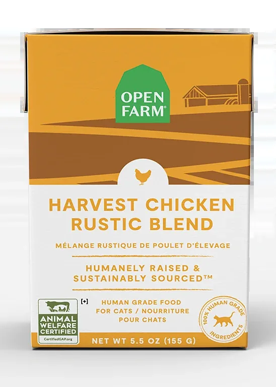 Open Farm Harvest Chicken Rustic Blend Wet Cat Food