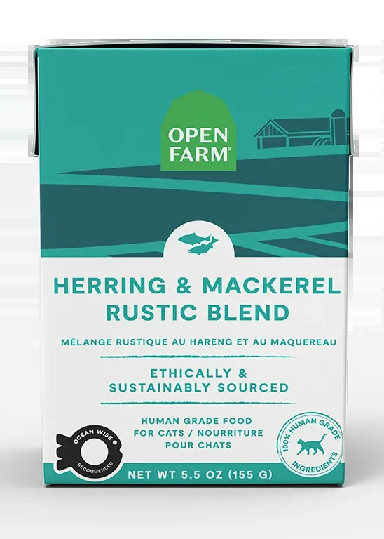 Open Farm Herring & Mackerel Rustic Blend Wet Cat Food