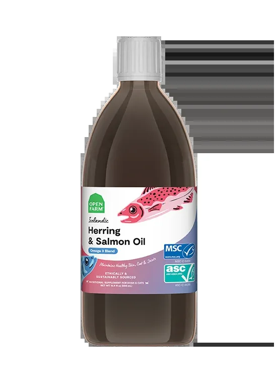 Open Farm Icelandic Herring & Salmon Oil For Cats