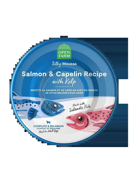 Open Farm Icelandic Salmon & Capelin Wet Food for Dogs