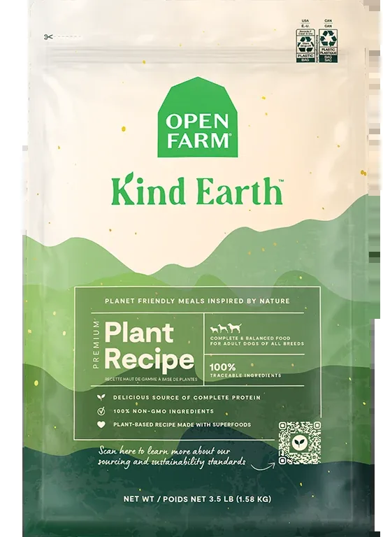 Open Farm Kind Earth Plant-Based Dog Kibble