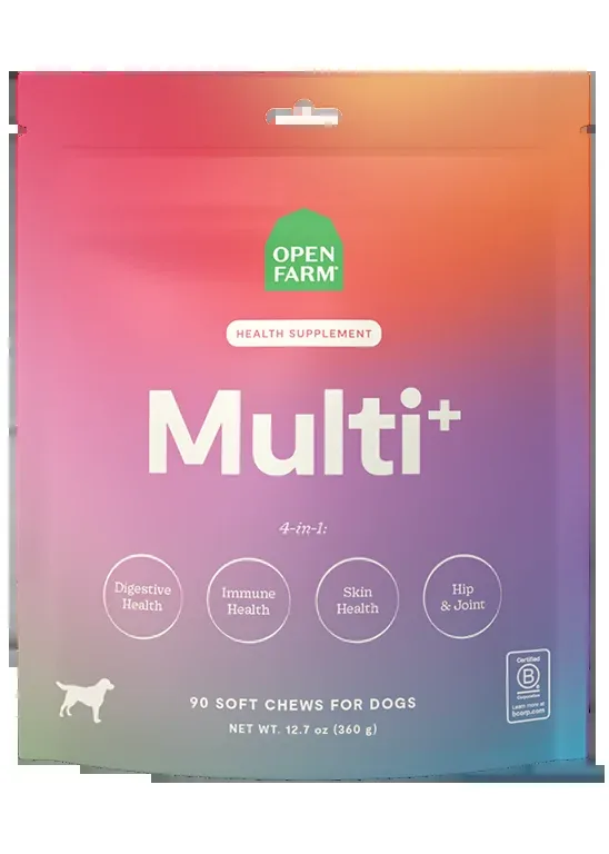 Open Farm Multi+ Supplement Chews for Dogs