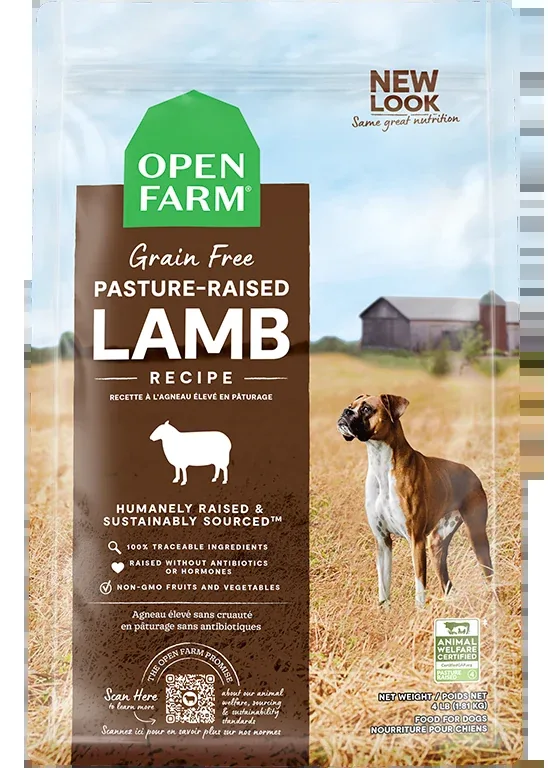 Open Farm Pasture-Raised Lamb Grain-Free Dog Kibble