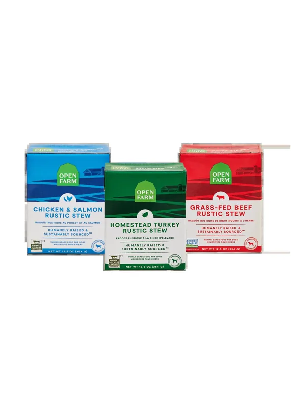 Open Farm Rustic Stew Variety Pack for Dogs