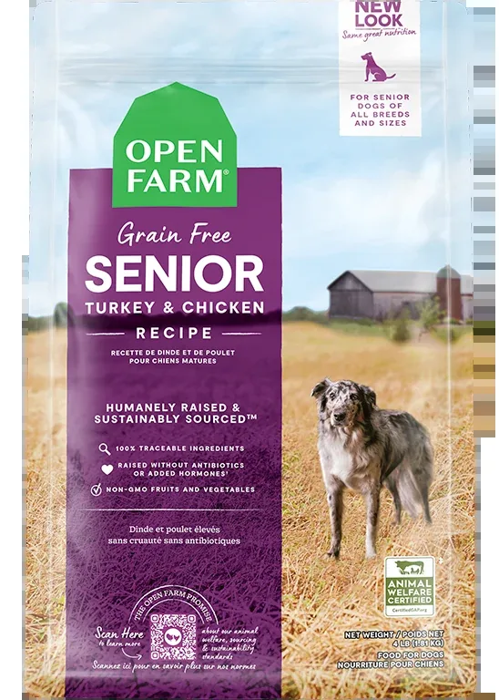 Open Farm Senior Grain-Free Dog Kibble