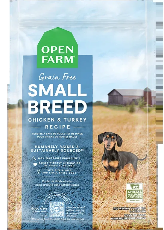 Open Farm Small Breed Grain-Free Dog Kibble