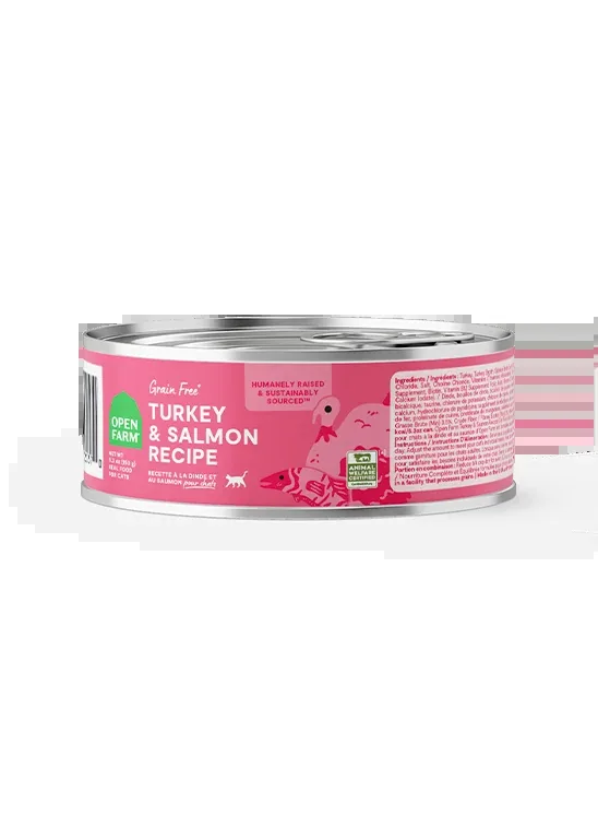 Open Farm Turkey & Salmon Morsels in Gravy for Cats