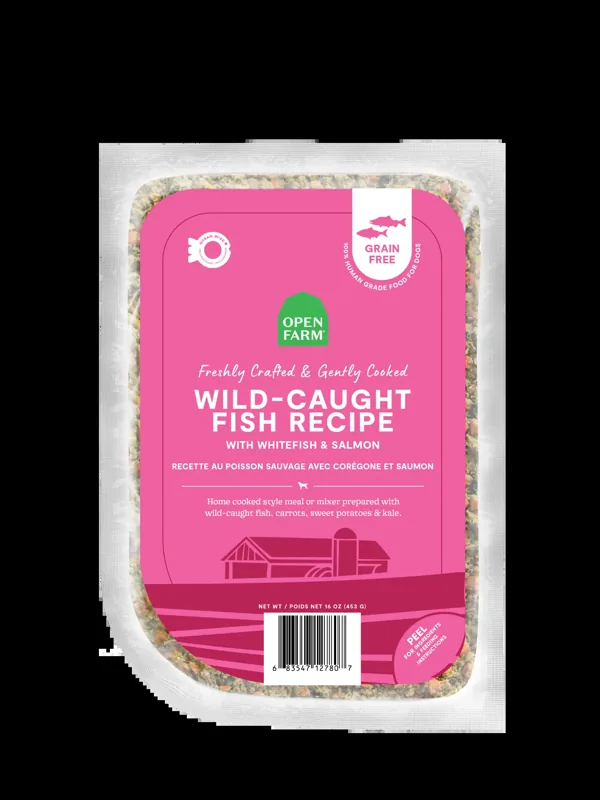Open Farm Wild-Caught Fish Freshly Crafted Dog Food
