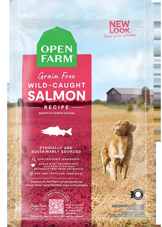 Open Farm Wild-Caught Salmon Grain-Free Dog Kibble