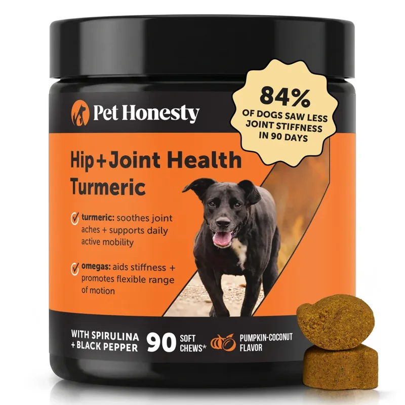 PetHonesty Hip + Joint Health Turmeric (Pumpkin Coconut Flavor)