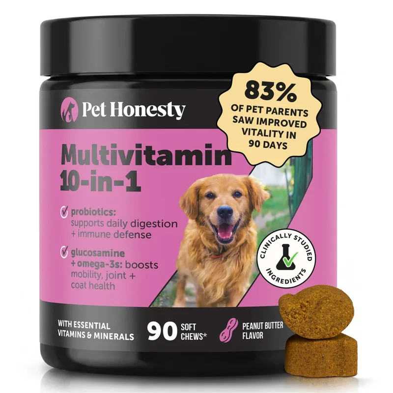 PetHonesty Multivitamin 10-in-1 (Peanut Butter Flavor)