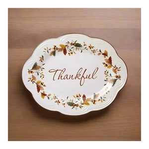 Pfaltzgraff Autumn Berry Small Oval Platter