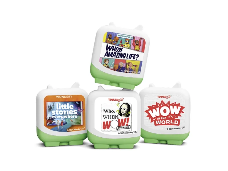 Tonies Wondery Kids Pocket Tonies - 4 Pack