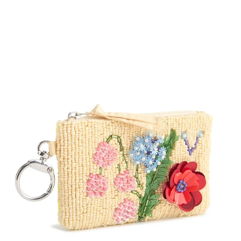 Vera Bradley Beaded Zip Pouch