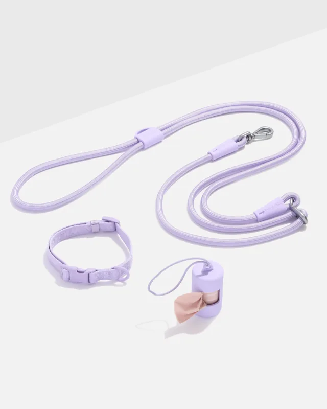 Wild One Quick-Release Collar + Hands-Free Rope Leash Walk Kit