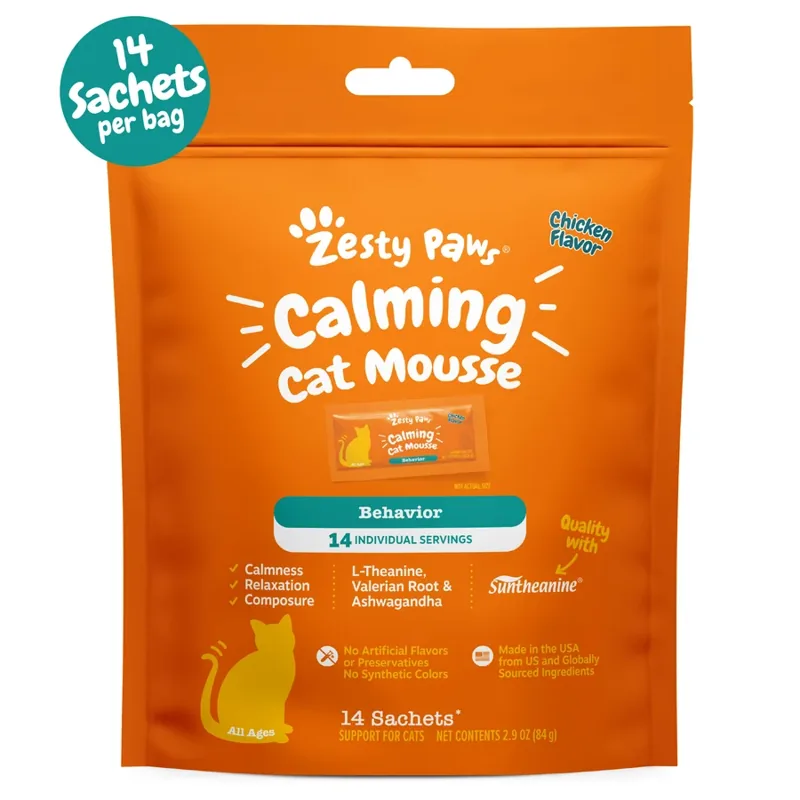 Zesty Paws Calming Cat Mousse