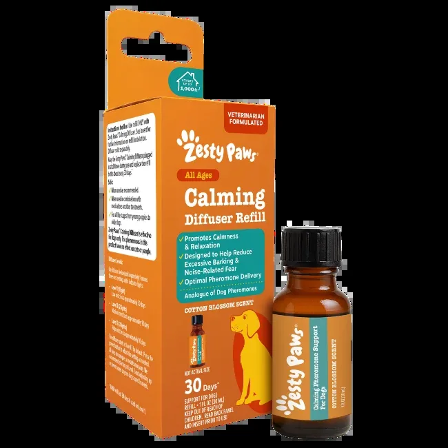 Zesty Paws Calming Diffuser Refill for Dogs