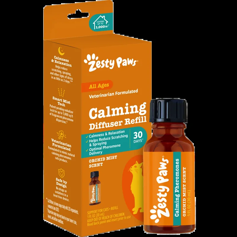 Zesty Paws Cat Calming Diffuser Refill