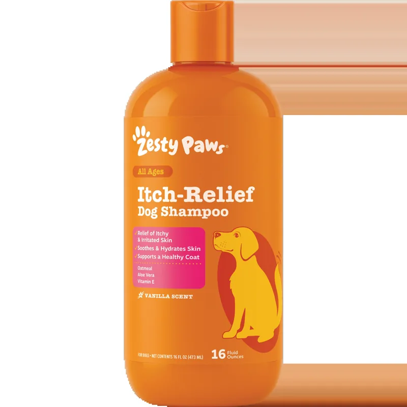 Zesty Paws Itch-Soother Shampoo for Dogs