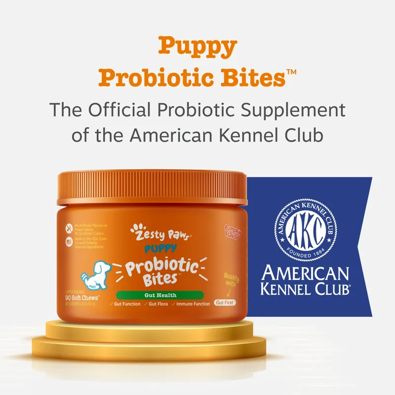 Zesty Paws Puppy Probiotic Bites